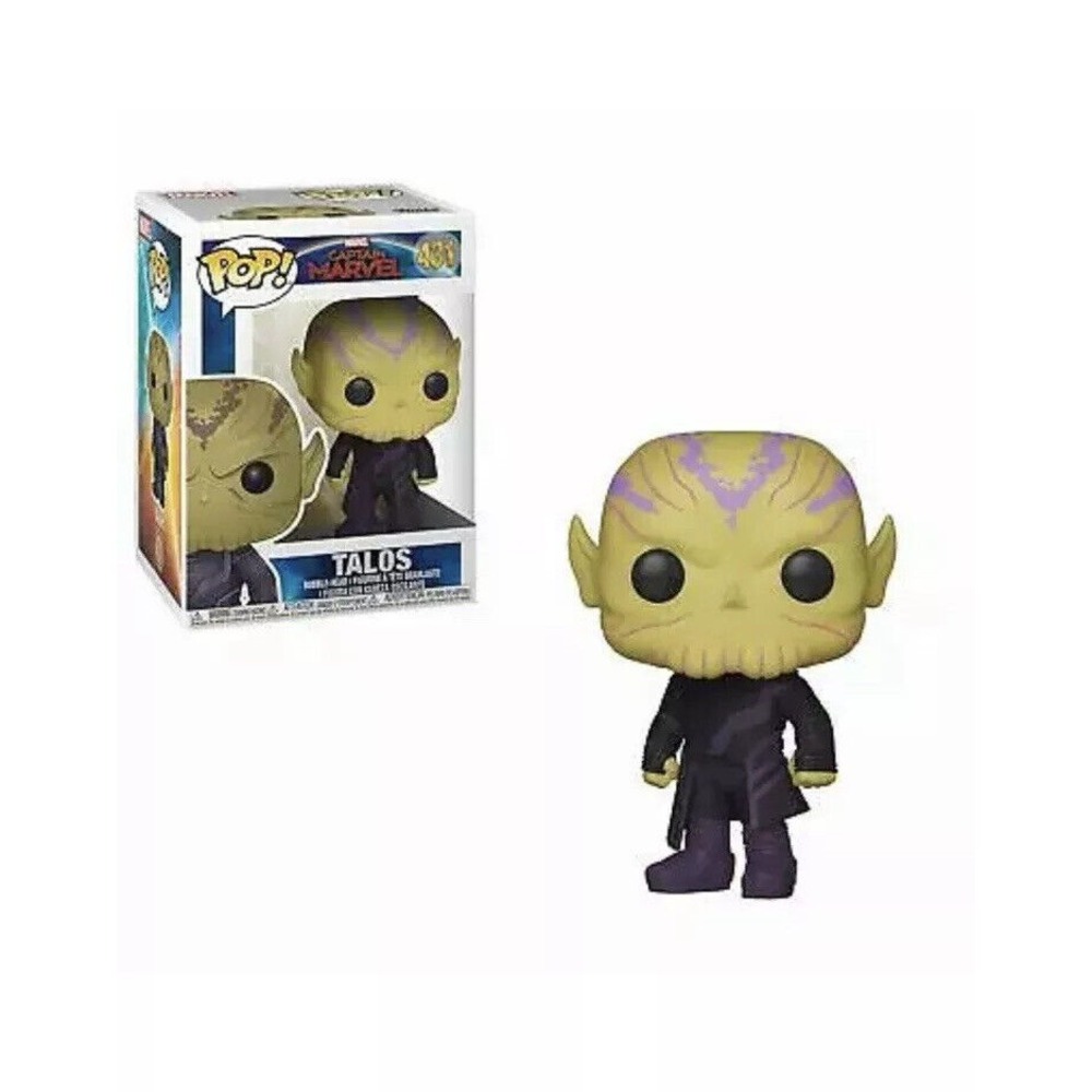 Funko Pop!: Captain Marvel Movie - Talos #431 New‎ In Box Vinyl Figure